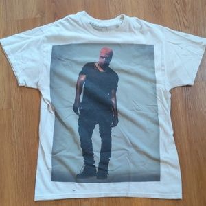 Kanye West Yeezus Tour 2013 Mens M Tee shirt tan